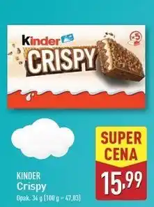 ALDI Baton Kinder Crispy oferta
