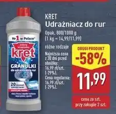 ALDI Żel do udrożniania rur Kret oferta