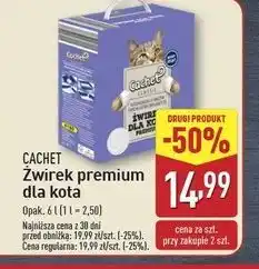 ALDI Żwirek dla kota classic premium Cachet oferta
