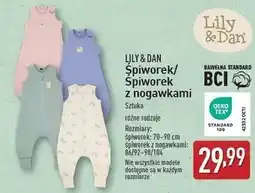 ALDI Śpiworek z nogawkami 70-90 Lily & Dan oferta