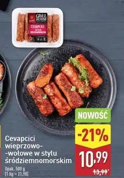 ALDI Cevapcici w stylu śródziemnomorskim Sokołów Grill House oferta