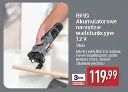 ALDI Narzędzie wielofunkcyjne akumulatorowe 12 v Ferrex oferta