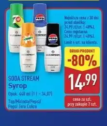 ALDI Sok do przygotowania napojów gazowanych mirinda Sodastream oferta