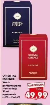 Kaufland Woda perfumowana iconic oud Oriental Essence oferta