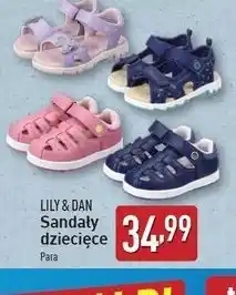 ALDI Sandały dziecięce 23-29 Lily & Dan oferta
