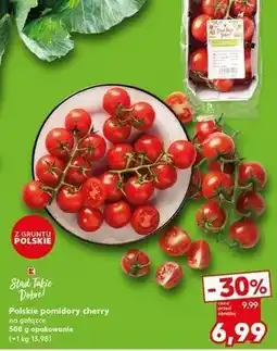 Kaufland Pomidory cherry na gałązce polska K-Classic Stąd Takie Dobre! oferta