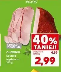 Kaufland Szynka wędzarza Olewnik oferta