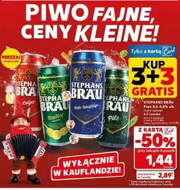 Kaufland Piwo Stephans Brau Pils oferta