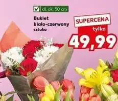 Kaufland Bukiet biało - czerwony oferta