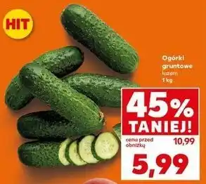 Kaufland Ogórek gruntowy oferta