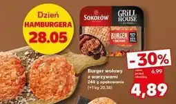Kaufland Burger z warzywami Sokołów Grill House oferta