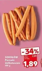 Kaufland Parówki delikatesowe Sokołów oferta
