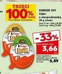 Kaufland Jajko z niespodzianką super mario Kinder Joy oferta