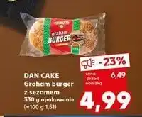 Kaufland Bułki graham burger Dan Cake oferta
