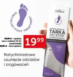 Profesjonalna tarka do stóp z minipilniczkami L'biotica