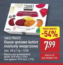ALDI Kotlet mielony z buraczkami z puree Takie proste oferta