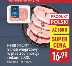 ALDI Schab wieprzowy bez kości - plastry Mięsne specjały zawsze świeże (aldi) oferta