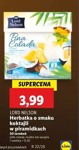 Lidl Herbata pina colada Lord nelson oferta