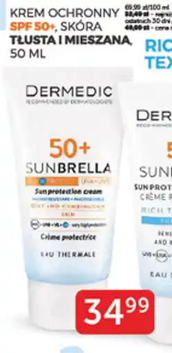 Ziko Dermo Krem ochronny Dermedic Sunbrella oferta