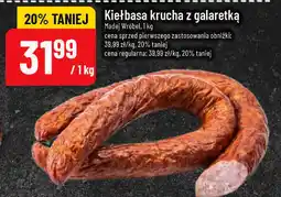 Polomarket Kiełbasa krucha z galaretką 1kg Madej Wróbel oferta