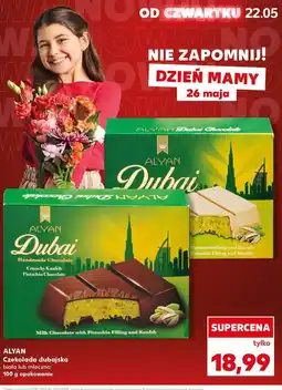 Kaufland Czekolada biała dubajska Alyan oferta
