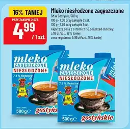 Polomarket Mleko zagęszczone niesłodzone Gostyńskie 500g oferta