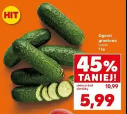 Kaufland Ogórki gruntowe oferta