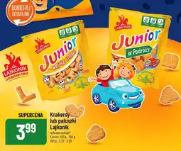 Polomarket Krakersy lub paluszki Lajkonik 180g oferta