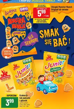 Polomarket Krakersy lub paluszki Lajkonik 180g oferta