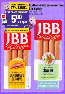 Polomarket Kiełbaski bekonowo-serowe JBB oferta
