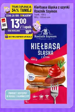 Polomarket Kiełbasa śląska z szynki Rzeźnik Szymon oferta