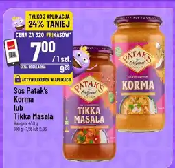 Sos Patak's Korma lub Tikka Masala Haugen