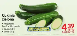 Makro Cukinia zielona Makro oferta