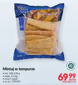 Makro Mintaj w tempurze Makro oferta