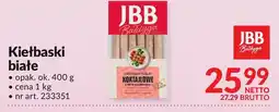 Makro Kielbaski białe 400g JBB oferta