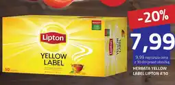 Hildebrandt Herbata Lipton Yellow Label oferta