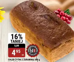 bi1 Chleb żytni z żurawiną oferta