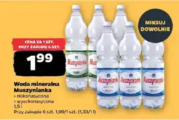 Netto Woda mineralna Muszynianka oferta