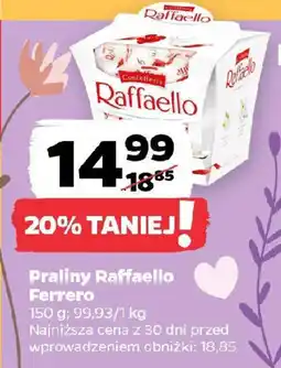 Netto Praliny Raffaello Ferrero oferta