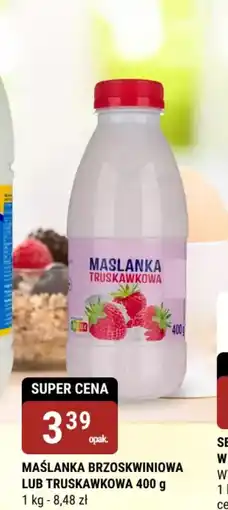 bi1 Maślanka brzoskwiniowa lub truskawkowa oferta
