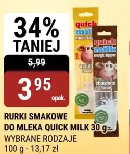 Rurki smakowe do mleka Quick Milk