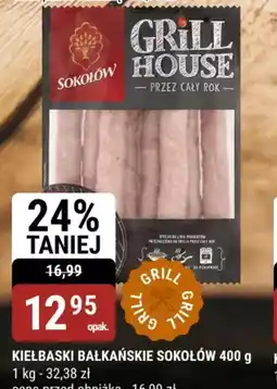 bi1 Kiełbaski bałkańskie Sokołów Grill House oferta