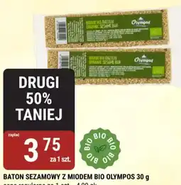 bi1 Baton sezamowy z miodem Bio Olympos oferta