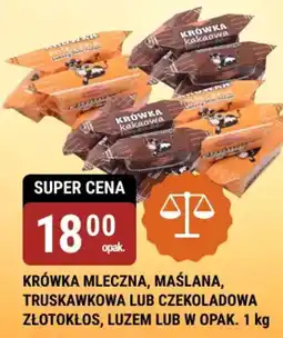 bi1 Krówka mleczna, maślana, truskawkowa lub czekoladowa Złotokłos oferta