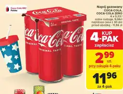 Carrefour Napój gazowany Coca-Cola oferta