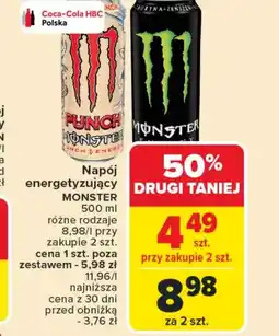 Carrefour Napój energetyczny Monster oferta
