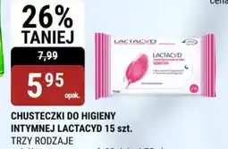bi1 Chusteczki do higieny intymnej Lactacyd oferta