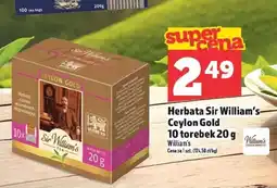 Topaz Herbata Sir William's oferta