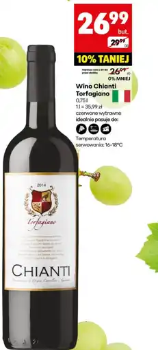 Delikatesy Centrum Wino wytrawne Chianti oferta