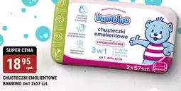 bi1 Chusteczki emolientowe Bambino oferta